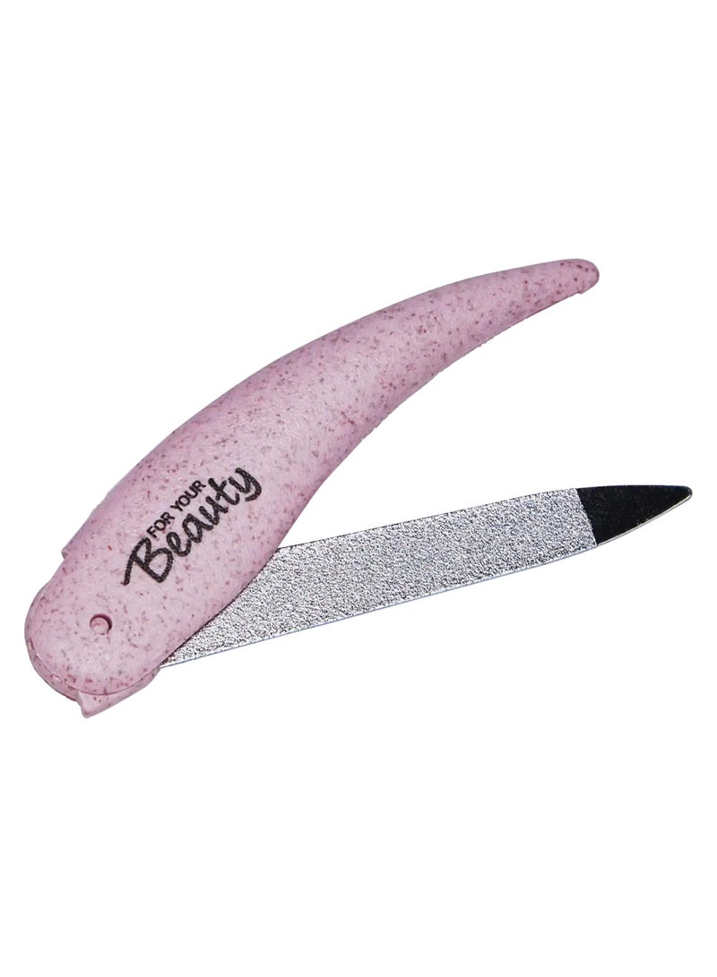 ROSSMANN German Brand-Sapphire Folding Nail File – Compact and Eco-Friendly Nail Care Solution - Image 2